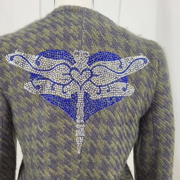 Custo Barcelona Dragonfly Jacket sz 37 - US sm - Picture 1 of 10